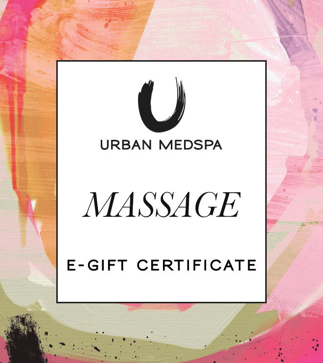 Urban Medspa Massage Gift Certificate